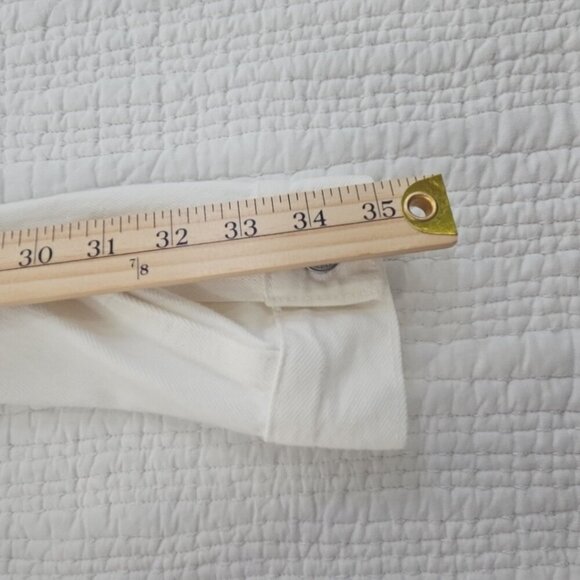 NEW Levi's Jacket Men's Size S White Denim Trucker Biker Jacket 723340292 NWT - Picture 14 of 15